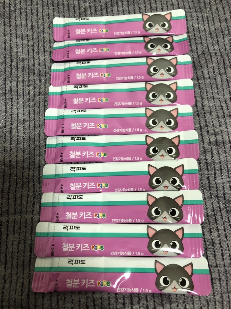  재발한 하지불안증후군 때문에 다시 재구매한 락피도철분키즈 후기