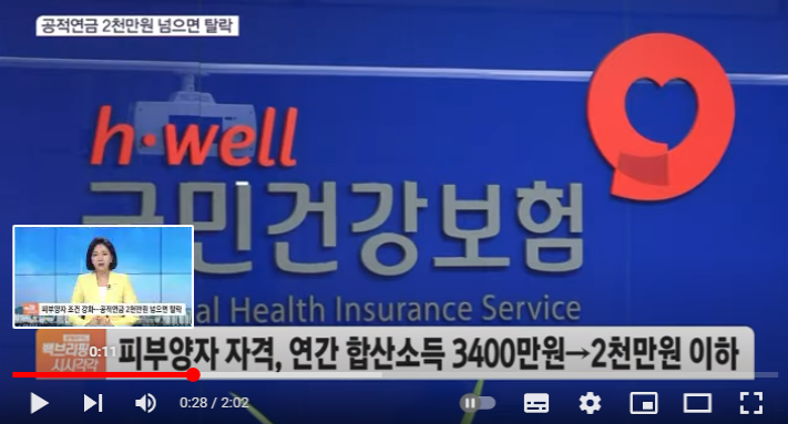 피부양자 문턱 높아진다…공적연금 2천만원 넘으면 탈락 / SBS Biz 뉴스 피부양자 문턱 높아진다…공적연금 2천만원 넘으면 탈락 / SBS Biz 뉴스