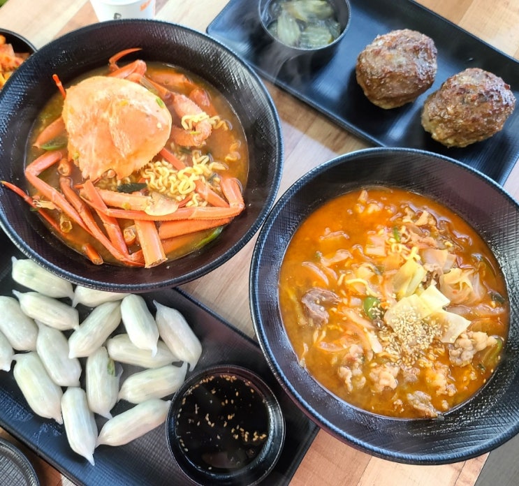  경주 나정에가면 감포 식당 라면과 떡갈비
