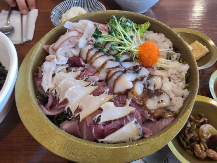  속초 맛집 청초수물회 내돈내산 후기