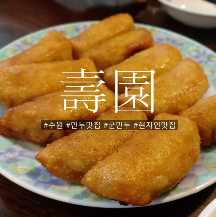  壽園 화교 수원만두 중국식 군만두 노포맛집