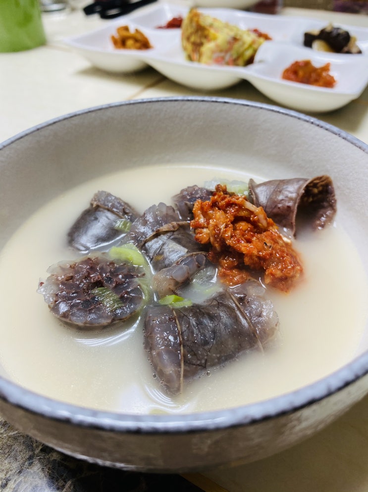  사골 육수 이용해서 집에서 간단하게 순대국밥 다대기 만들기
