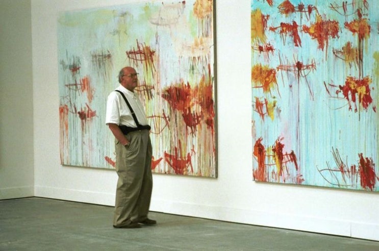  Cy Twombly(사이 트웜블리) - 낙서화, 추상적 표현주의 미술(Abstract Expressionist)