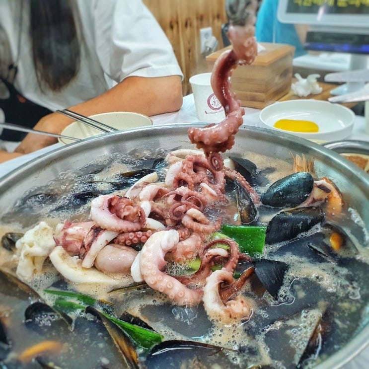  JMT메밀전병에 전세계가 경악!! [대왕해물손칼국수]다정점 다녀온 썰.내돈내산(너무맛있어잉)
