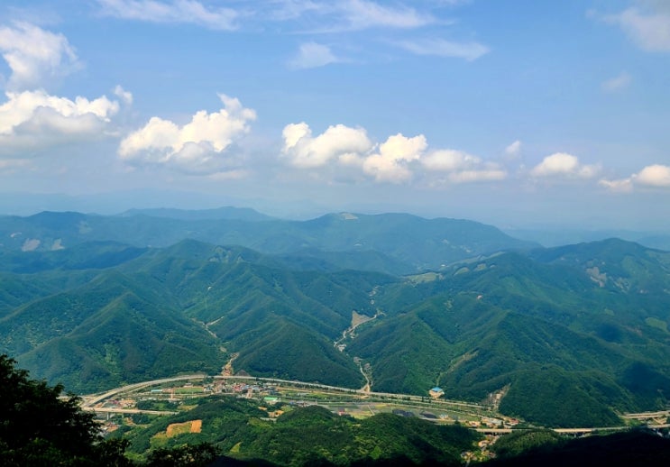  100대 명산, 무주 적상산 최단 코스 등산(안국사 주차장~삼거리~향로봉~삼거리~안렴대~원점)