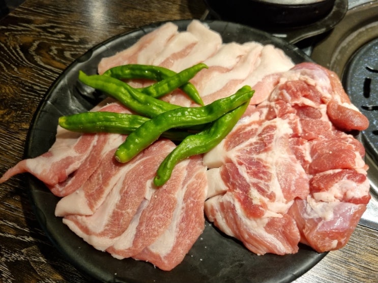 [금천구,시흥사거리맛집] "푸름상회" 제주도목살,특수부위맛집/시흥사거리고기맛집추천/열무국수/