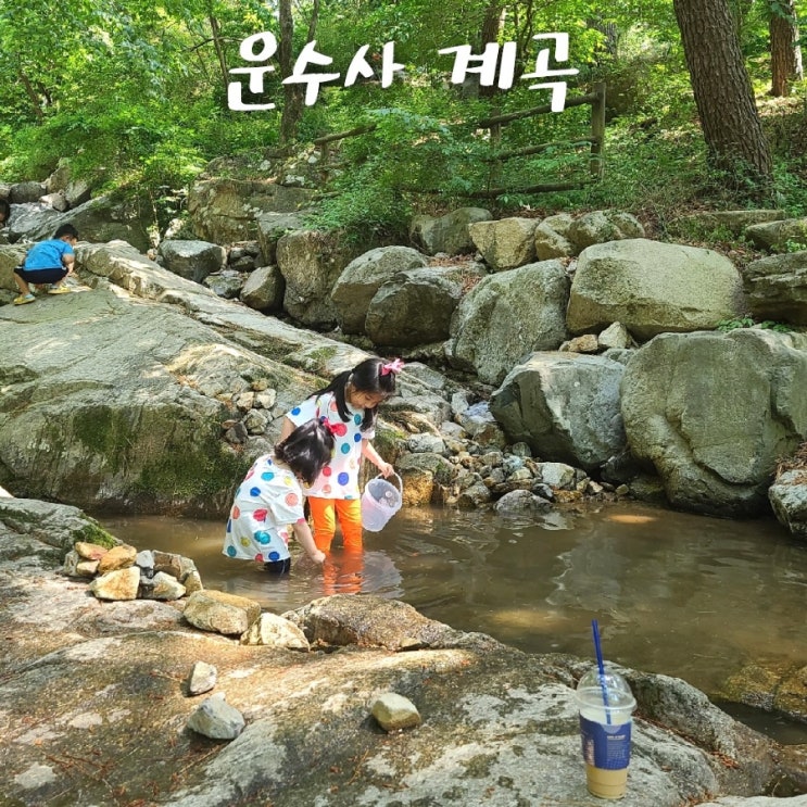  부산 물놀이 아이와 함께 백양산 운수사 계곡