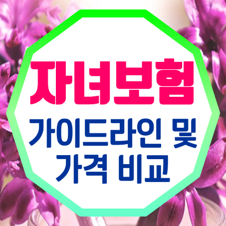  미성년자보험 가입 시 가이드라인 및 가격 정보