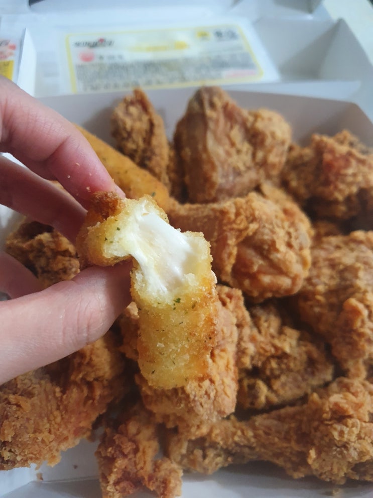  네네치킨 후라이드보다 맛있었던 치즈스틱