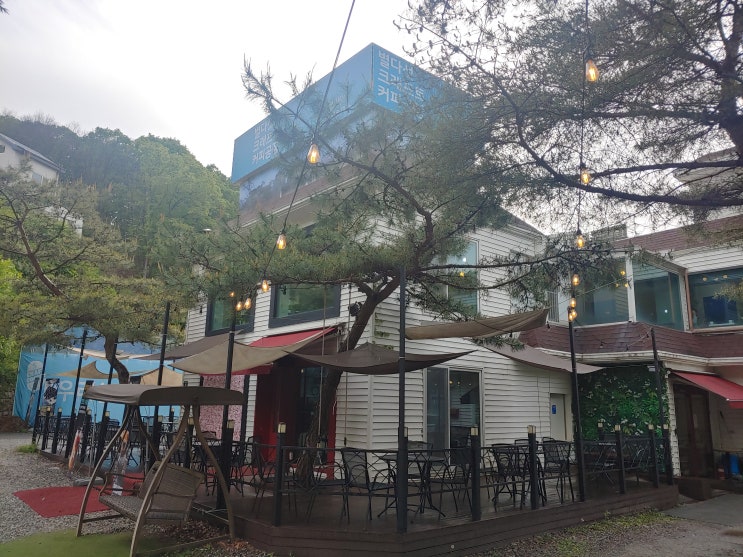  용인 수지 고기리 '별다섯커피', 카페가 너무 많다.