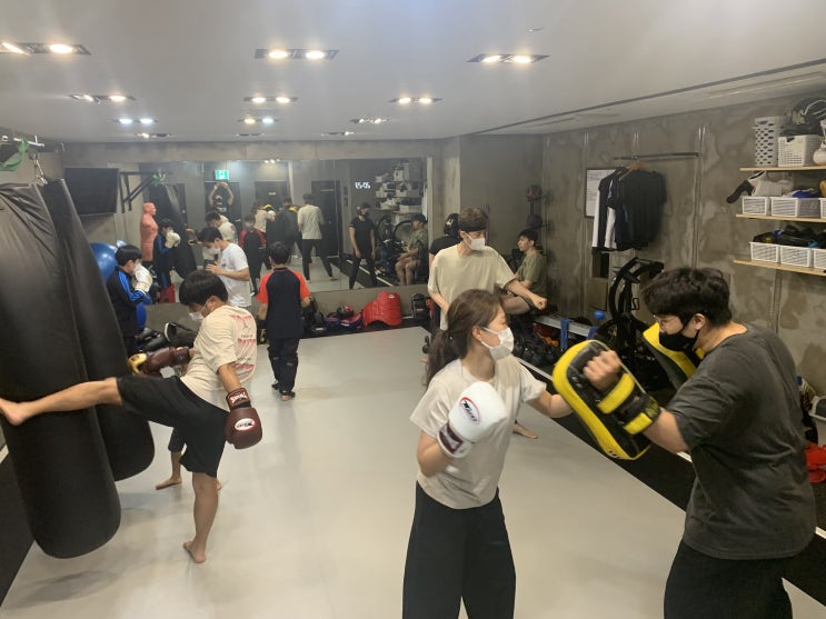 마린시티PT 센텀 킥복싱 무에타이 복싱
