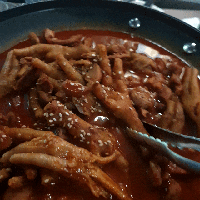  원주 단구동 닭발 맛집]"륭림닭발"에서 닭발 과 소주 마시기(단관택지 인근, 포장가능)
