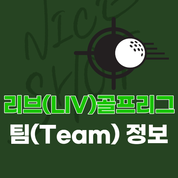 <b>골프</b>리그 새로운 경기방식과 12개 팀명 등 팀 정보(리브<b>골프</b>중... 