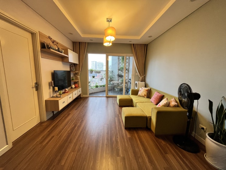 하노이 골든팰리스 아파트 3룸 풀옵션 1700만동, A동 중층 30평 [2022년 6월 30일 입주가능]