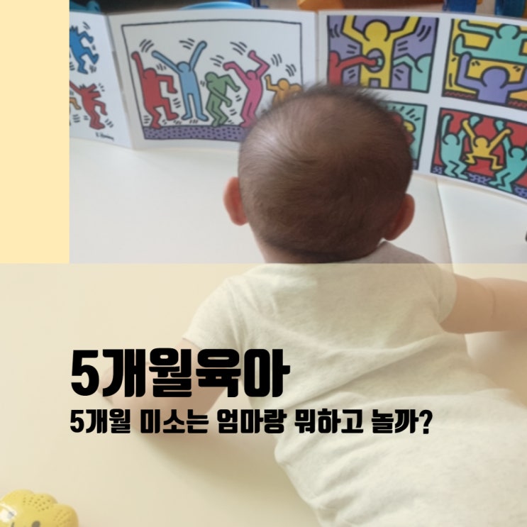 [5개월 육아]5개월 미소는 엄마랑 뭐 하고 놀까?
