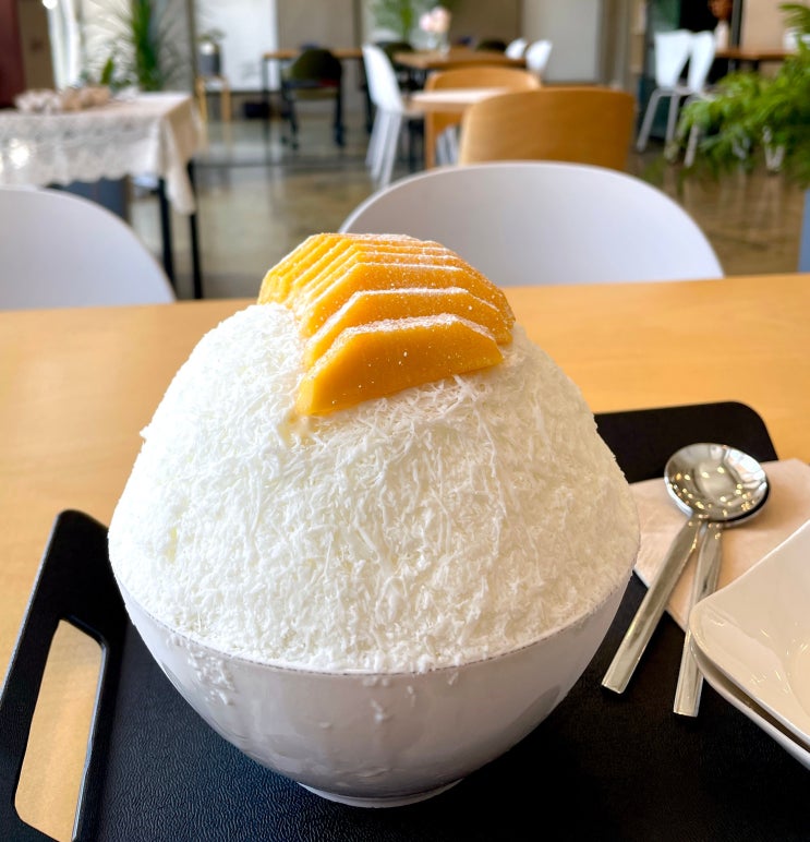  [수원 빙수 카페] 사계 빙수 | 부드러운 우유얼음 망고빙수 / 과일 빙수 퀄리티 최고 / 광교호수공원 빙수 카페 / 수원 빙수 카페 / 수박빙수, 자몽빙수, 메론빙수, 인절미빙수