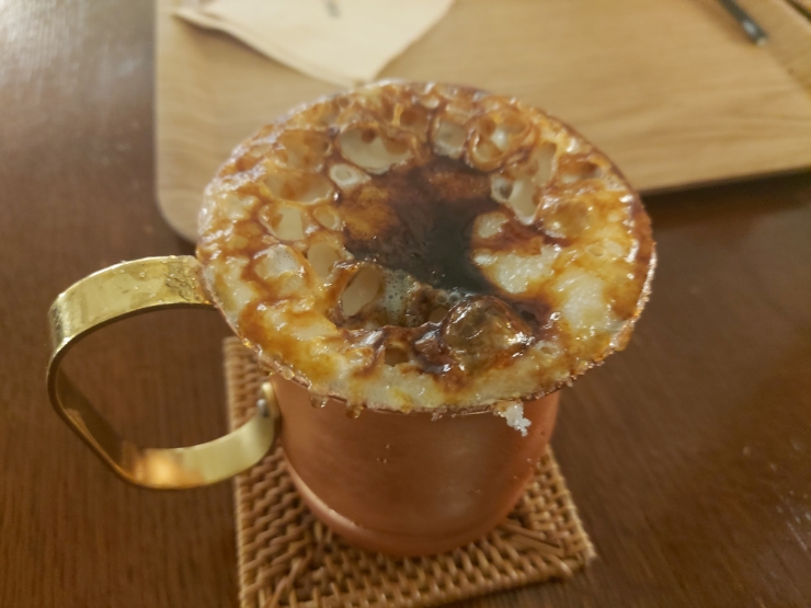  광주 수완지구 카페 백금당 커피 크림브륄레 라떼 후기