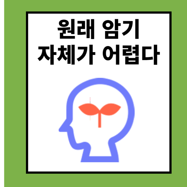  이것 해야 성적이 오르는 암기법