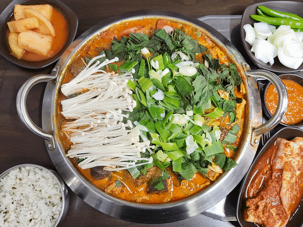  안양 댕리단길 맛집 한뚝배기순댓국 맛점