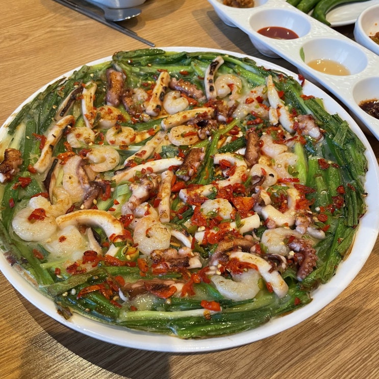 대구 범어역 조조 칼국수본점 동죽칼국수 해물파전 맛집