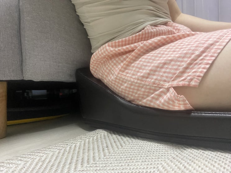  골반교정 골반틀어짐교정 하려 써본 꼬리뼈방석 온도니 후기