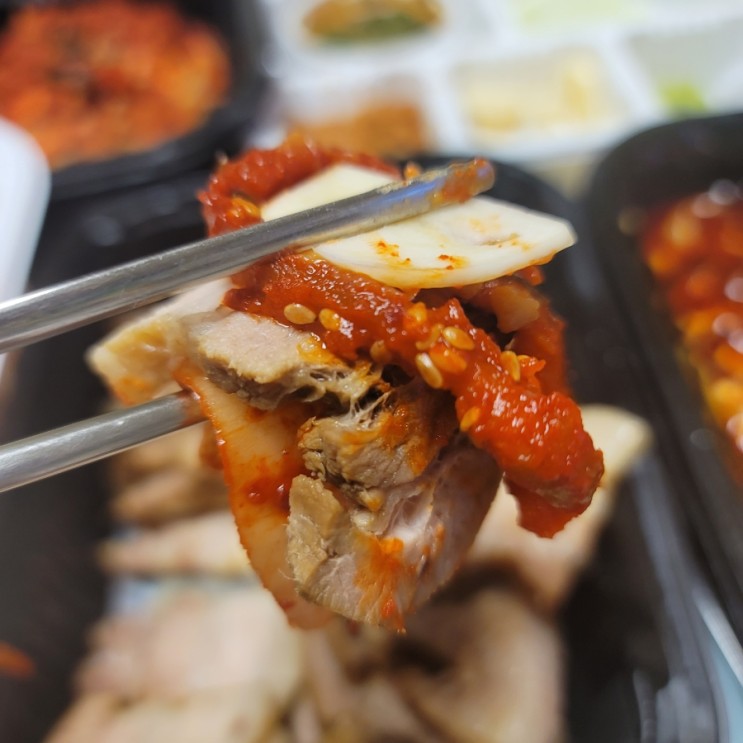 동삭동 배달의민족 보쌈 맛집 옛날보쌈 평택직영점