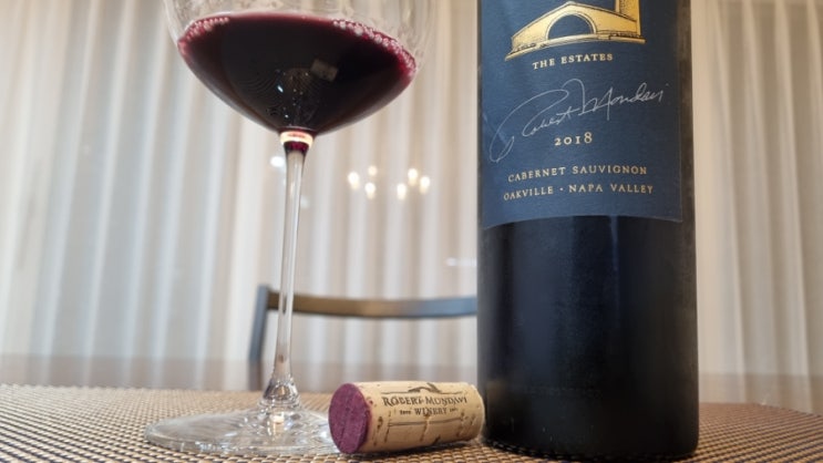  203. Robert Mondavi, The Estate, Oakville, Cabernet Sauvignon 2018, 로버트 몬다비, 더 에스테이트, 오크빌, 2018