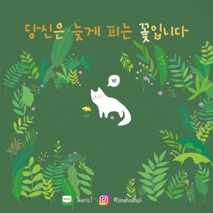  당신은 늦게 피는 꽃입니다 (feat. 6월 514챌린지 늦되기의 법칙)