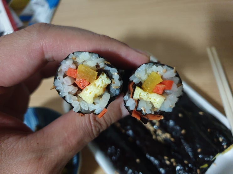  [아주대 우만동 김밥 맛집] 만나 꼬마 김밥 집에서 엄마가 싸주던 그맛이다