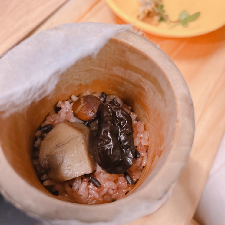  서빙이 매우 스피디한 곳 4살아이와 만년동 대나무통밥 맛정식 제육불고기 정식