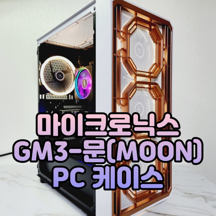 한국전통문양의 PC케이스, 마이크로닉스 GM3-문(MOON) 미들타워케이스