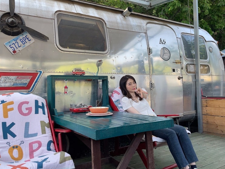  강원도영월 카라반 첫캠핑 감성가득 추억쌓고 온 캠프에이프릴