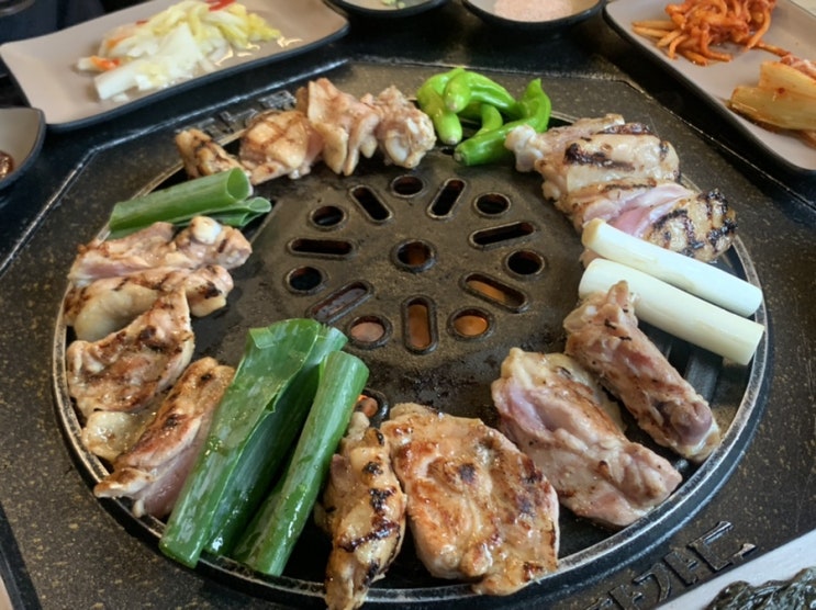 부산명지맛집 숯불닭갈비 닭 특수부위 전문점 팔각도 명지점  (+내돈내산❤️)