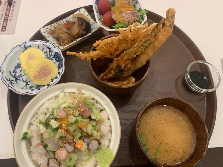  <아빠왔다 일상이야기> 영등포 타임스퀘어 텐동집 탐방 [온기정]