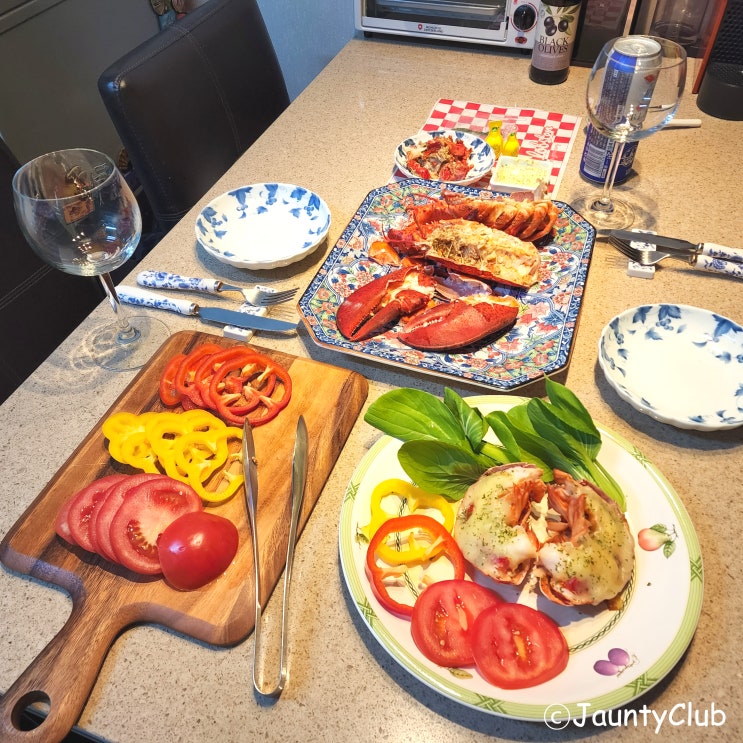  랍스터 찜 버터구이 손질 요리 방법, 6월 제철해산물 오늘회 활랍스터 1+1 페스티벌