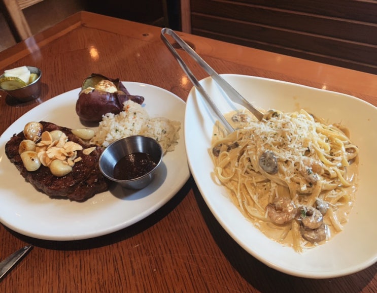  [건대맛집] 건대스타시티 아웃백 런치로 다녀온 후기(feat. 카카오톡 아웃백 상품권 사용법)