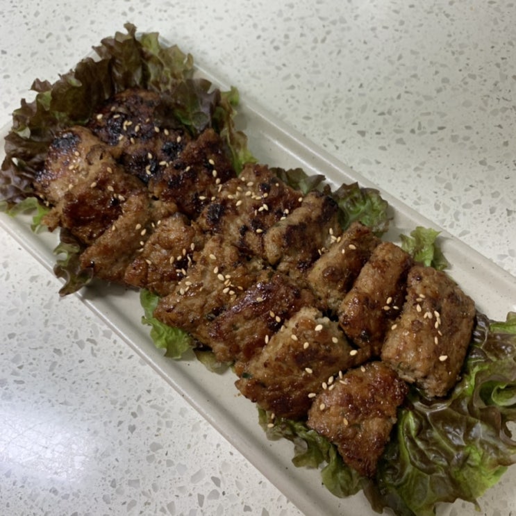 수제떡갈비 추천, 광주 맛집 맛단 한돈떡갈비 육즙이 가득해