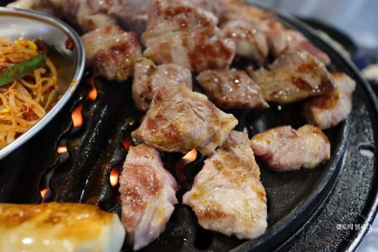  선릉역삼겹살 구워주는 선릉역고기집 땅코참숯구이