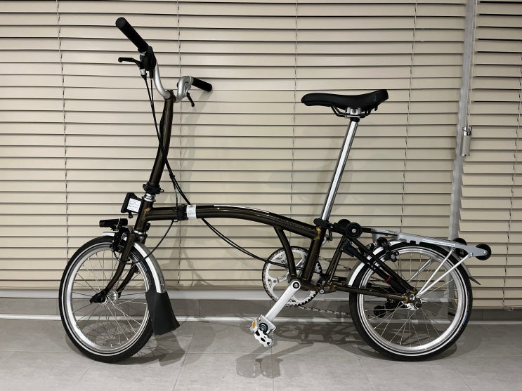  브롬톤 블랙라커 M2L 리뷰. (brompton black Lacquer)
