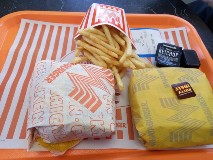  현지인이 알려주는) whataburger 왓어버거