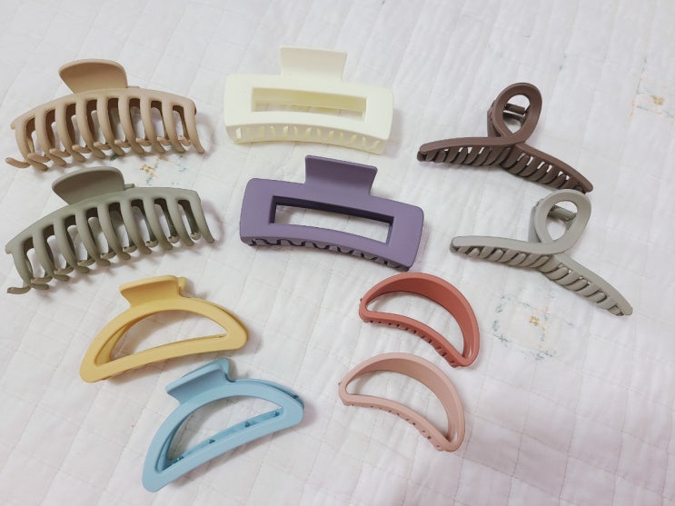 헤어집게핀세트 10종 다양하게 활용할 수 있어요~ 헤어집게핀세트 10종 다양하게 활용할 수 있어요~