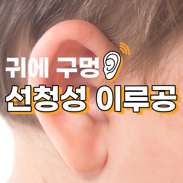 선천성 이루공 귀에 작은 구멍 원인 수술 (전이개누공)