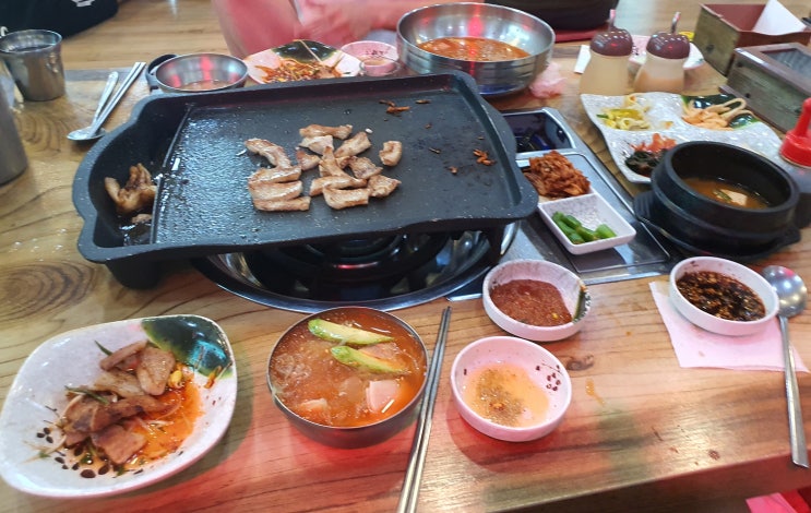  아산 배방 맛집 이내식당 - 배방 오랜 전통 이내정육점식당 고기집 완전 강추!