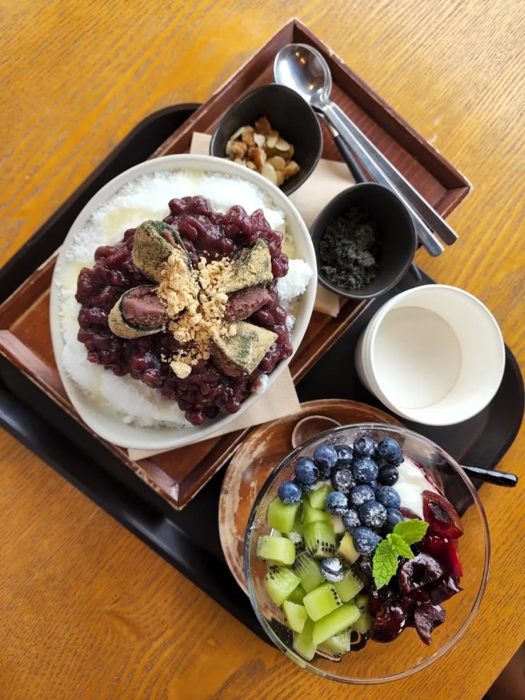  경주 한옥카페 누마루 고즈넉한 분위기의 옛날빙수파는곳