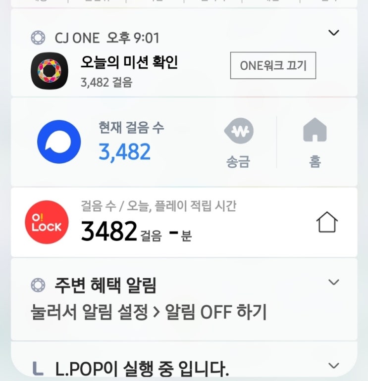  5천보 첼린지 실패