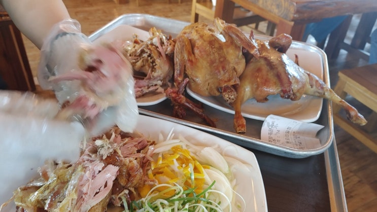  고양시 농협대 맛집 손님모시기 좋은 식당 너른마당에서 통오리밀쌈, 녹두지짐, 우리밀칼국수 먹고 온 후기