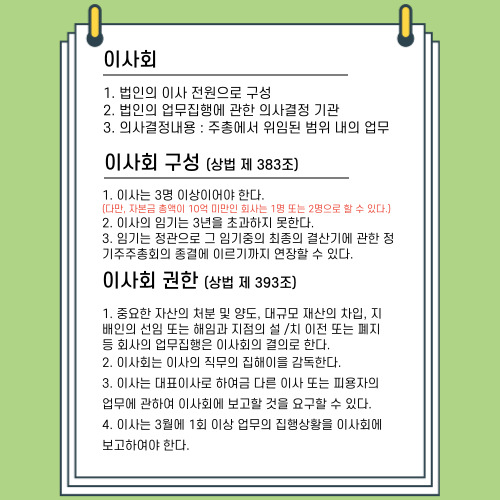  [행정사사무소 천안 카드뉴스]법인기초용어