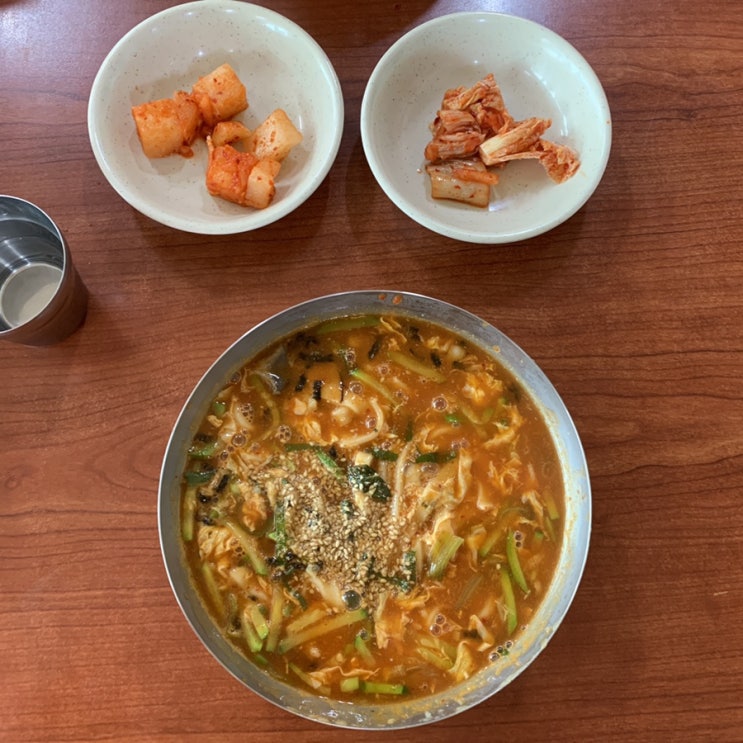  강릉 장칼국수 맛집 금천칼국수