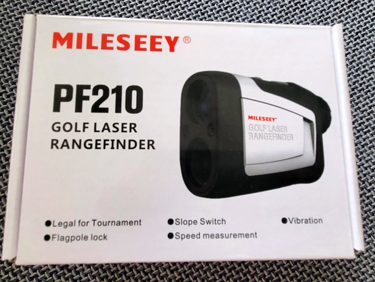 차쉬넬 MiLESEEY PF210 Pro 레이저 골프 거리 측정기(최대거리 600m 측정)구매후기- 내돈내산