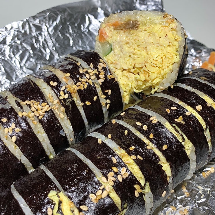  거제 옥포 김밥 맛집 만나김밥, 옥포 계란 김밥 만나러 가보실까요?